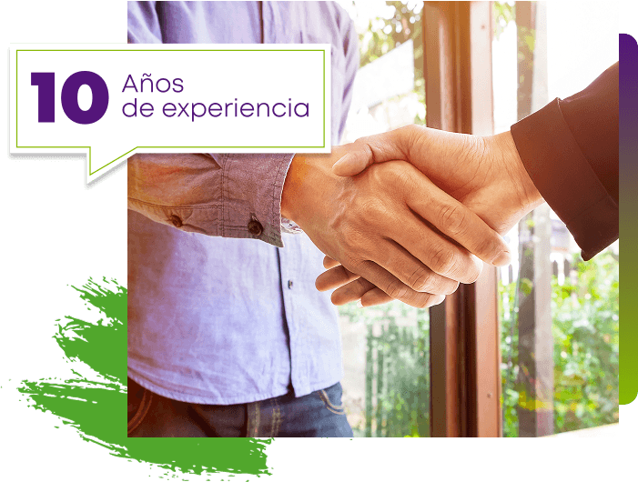 Business handshake