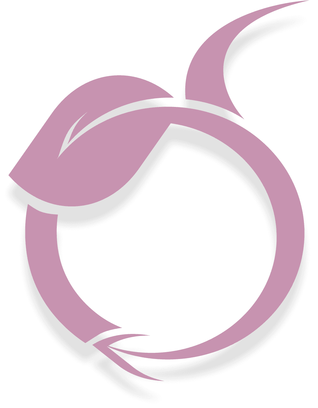 Purple circle background