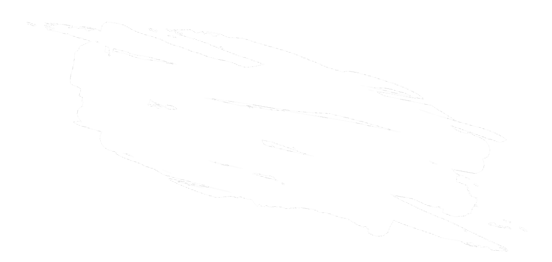 White brush stroke